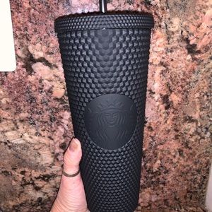 NWT Starbucks 2019 Black Matte Spike Tumbler